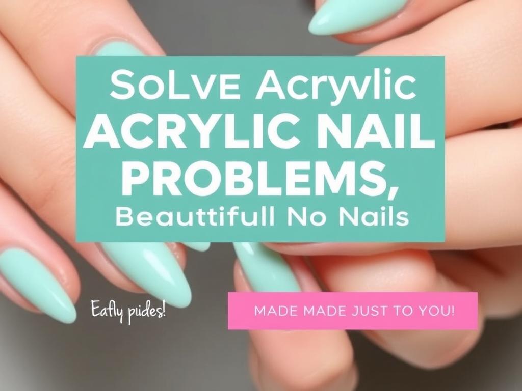 Solve Acrylic Nail Problems Get Strong Beautifu